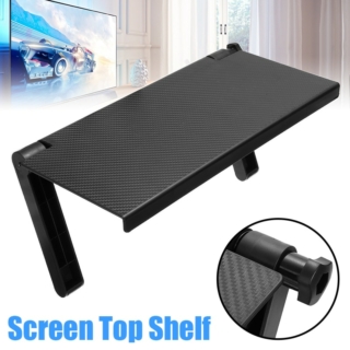 1ks-černé-tv-storage-rack-displej-caddy-abs-obrazovce